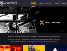 Tablet Screenshot of grupoanaya.com.br